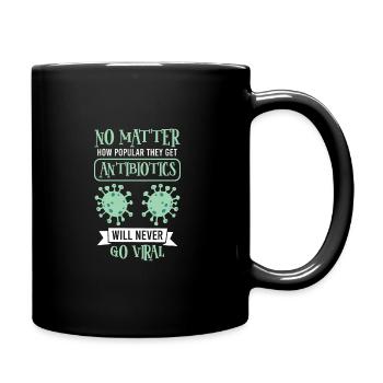 Funny pharmacist pharmacy technician pharmacy - Full Colour Mug - black - Right