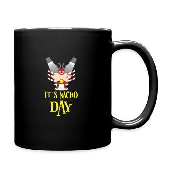 Lutte mexicaine Lucha Wrestling Masque taille M/L - Mug uni - noir - Droite