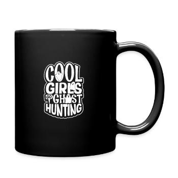 Paranormal Forschungshalloween Ghost Hunter - Tasse einfarbig - Schwarz - Rechts