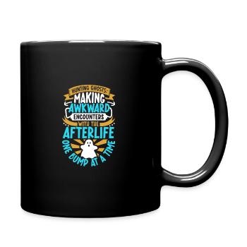 Paranormal Forschungshalloween Ghost Hunter - Tasse einfarbig - Schwarz - Rechts