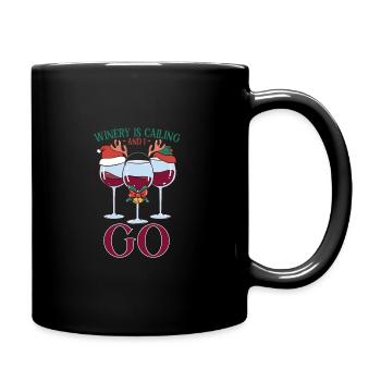 Wine making Wine Maker Wine Lover Wine Fan - Tasse einfarbig - Schwarz - Rechts
