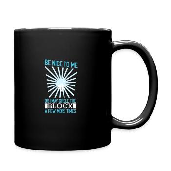 Paramedic First Responder Ambulance Driver - Full Colour Mug - black - Right