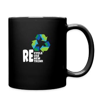 Changement climatique Environnemental Jour de la Terre 2022 - Mug uni - noir - Droite