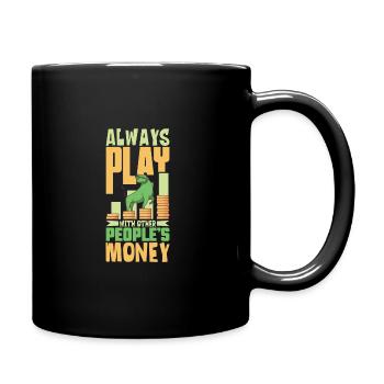 Börsenhändler Forex Trader Investor Trading - Tasse einfarbig - Schwarz - Rechts