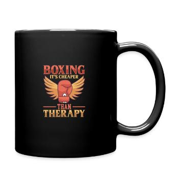 Women's Boxing Women's Boxing Boxer Women - Full Colour Mug - black - Right