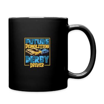 Demo Derby Demolition Derby Demolition Derby - Full Colour Mug - black - Right