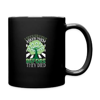 Arbre généalogique Historien de la famille Généalogie Généalogiste - Mug uni - noir - Droite