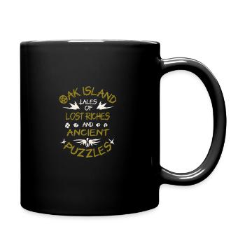 Oak Island / Treasure Hunting Oak Island Mystery - Tasse einfarbig - Schwarz - Rechts