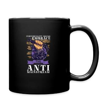 Théories du complot Théoricien du complot Franc-maçon - Mug uni - noir - Droite