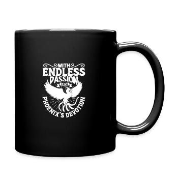 Phoenix Bird Mythical Creatures - Full Colour Mug - black - Right