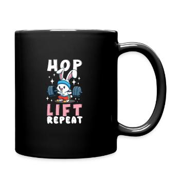 Musculation Powerlifting Haltérophilie Fitness - Mug uni - noir - Droite