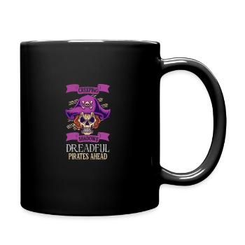 Horror Pirate Pirate Ship Pirate Captain Horror - Tasse einfarbig - Schwarz - Rechts
