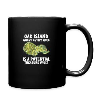 Oak Island / Chasse au trésor Oak Island Mystery - Mug uni - noir - Droite