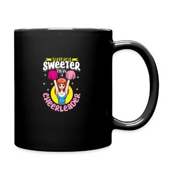 Tenue de pom-pom girl - Mug uni - noir - Droite
