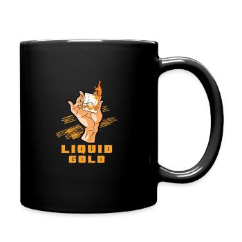 Whiskey lover Cheers Whiskey bar Rich aroma - Full Colour Mug - black - Right