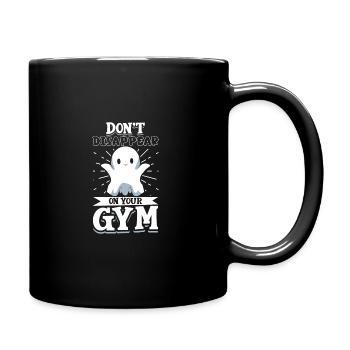 Bodybuilding Powerlifting Gewichtheben Fitness - Tasse einfarbig - Schwarz - Rechts