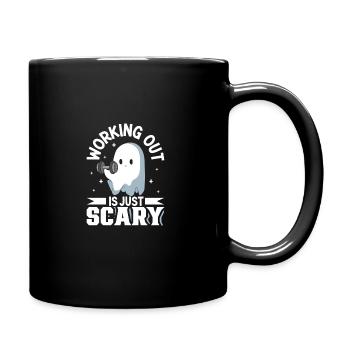 Bodybuilding Powerlifting Gewichtheben Fitness - Tasse einfarbig - Schwarz - Rechts