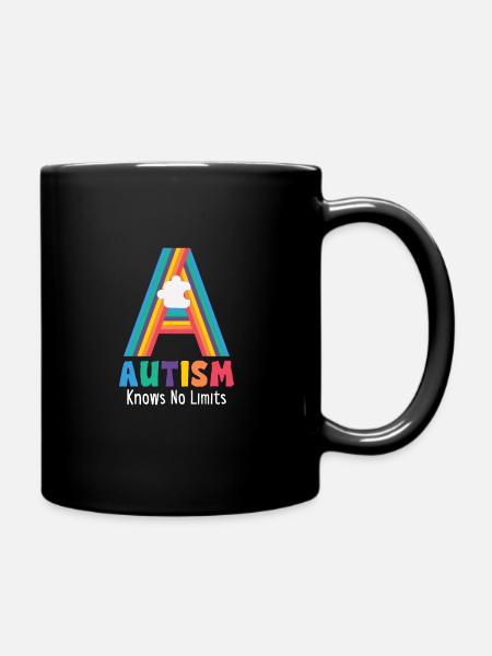 Autismus-bewusstsein Autismus-krankheit - Tasse einfarbig - Schwarz