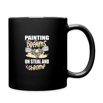 Car Painter Car Body Painter - Full Colour Mug - black - Right