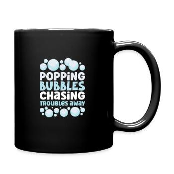 Soap Making Soap Boiler Soap Bubble Bubble - Full Colour Mug - black - Right