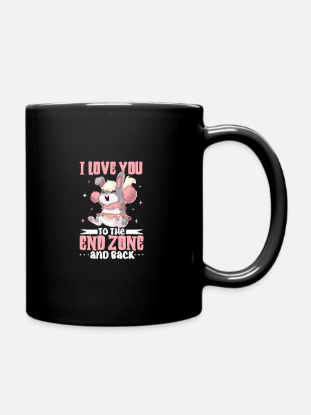 Tenue de pom-pom girl - Mug uni - noir