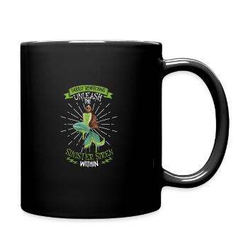Creepy Sirens, Horror Mermaid, Creepy - Full Colour Mug - black - Right