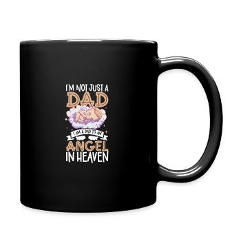 infant loss, miscarriage, consciousness, - Full Colour Mug - black - Right