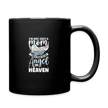 infant loss, miscarriage, consciousness, - Full Colour Mug - black - Right