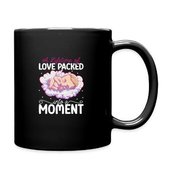 perte du nourrisson, fausse couche, conscience, - Mug uni - noir - Droite