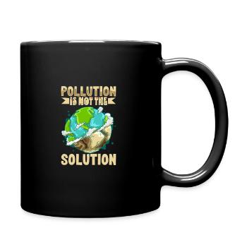 Changement climatique Environnement Jour de la Terre Planète - Mug uni - noir - Droite