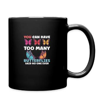 Insect Butterfly Monarch Monarch Habitat - Full Colour Mug - black - Right