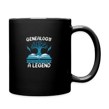 Arbre généalogique Historien de la famille Généalogie Généalogiste - Mug uni - noir - Droite