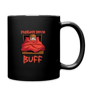 Horror Movie Gift Idea Scary Movies True Crime - Full Colour Mug - black - Right