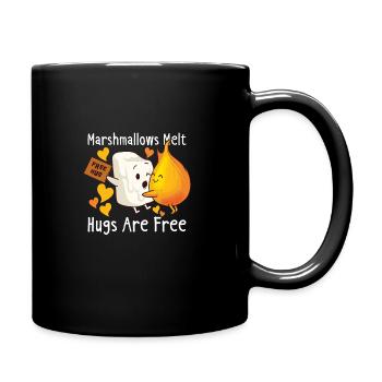 Scout Camping Outdoor Romantisches - Tasse einfarbig - Schwarz - Rechts