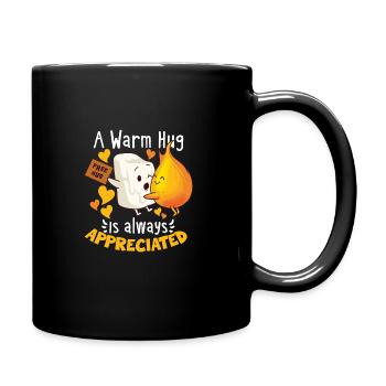 Scout Camping Outdoor Romantisches - Tasse einfarbig - Schwarz - Rechts