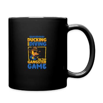 Gangster Rubber Ducks Mobster Mallards Ducky Dons - Mug uni - noir - Droite