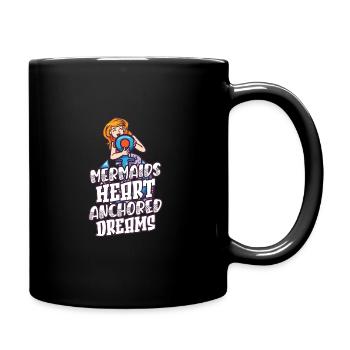Sirène Queen Sea Royal Ocean Monarque - Mug uni - noir - Droite