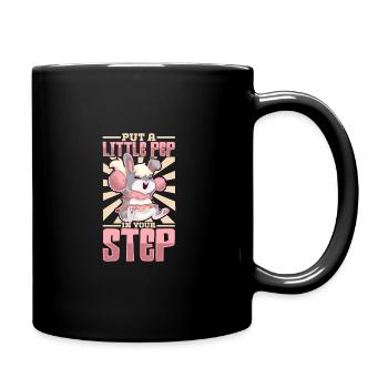 Tenue de pom-pom girl - Mug uni - noir - Droite