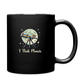 Astrophotography Astronomy Space Camera - Full Colour Mug - black - Right