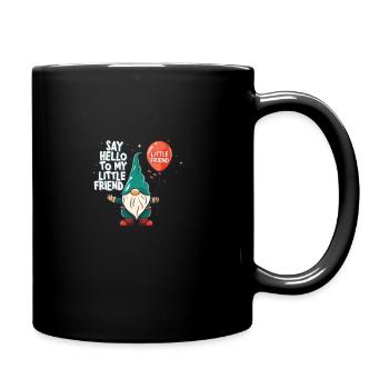 Gartenzwerge Gnome Lover Funny Gnome Gardening - Tasse einfarbig - Schwarz - Rechts