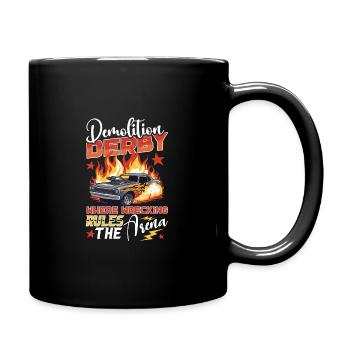 Demo Derby Demolition Derby Demolition Derby - Full Colour Mug - black - Right