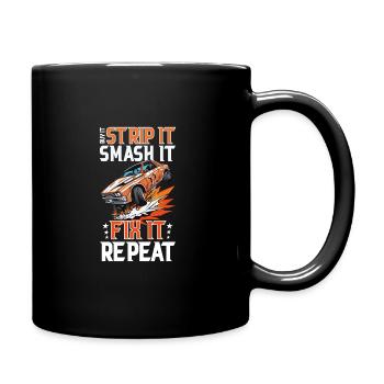 Demo Derby Demolition Derby Demolition Derby - Full Colour Mug - black - Right