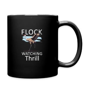 Amateurs de grues du Canada Observation des oiseaux - Mug uni - noir - Droite