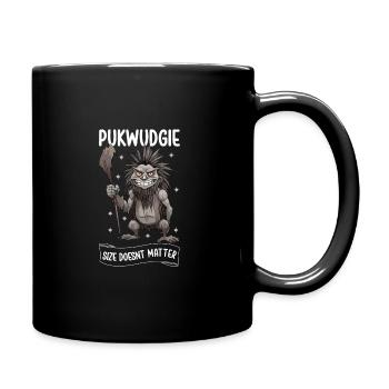 Pukwudgie Kryptide Folklore Mythen Kryptozoologe - Tasse einfarbig - Schwarz - Rechts
