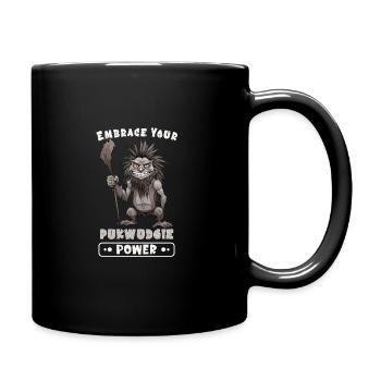 Pukwudgie Kryptide Folklore Mythen Kryptozoologe - Tasse einfarbig - Schwarz - Rechts