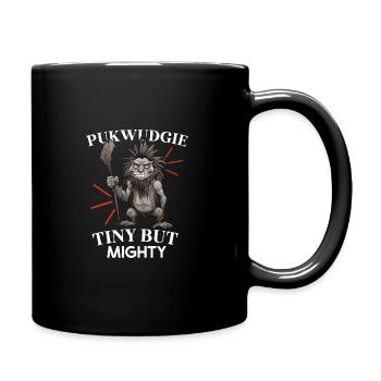 Pukwudgie Kryptide Folklore Mythen Kryptozoologe - Tasse einfarbig - Schwarz - Rechts