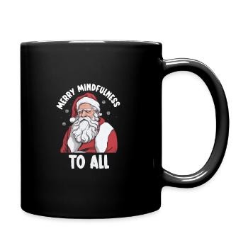 Mental Health Christmas Anti-Christmas - Full Colour Mug - black - Right