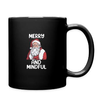 Psychische Gesundheit Weihnachten Anti-weihnachten - Tasse einfarbig - Schwarz - Rechts