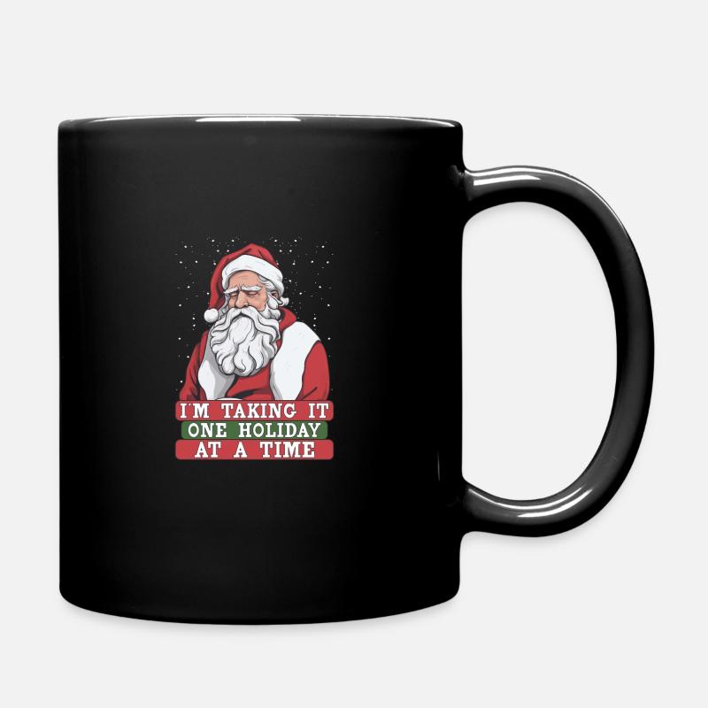 Santé mentale Noël Anti-Noël - Mug uni - noir