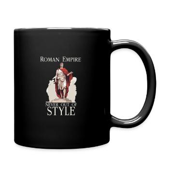 Jules César Histoire romaine Empire romain - Mug uni - noir - Droite